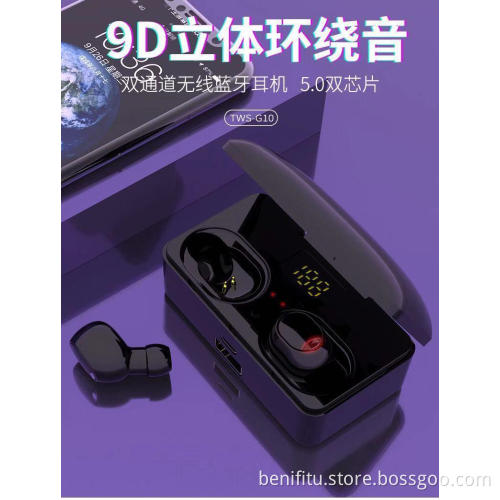 Bluetooth Earphone with Power Bank P1